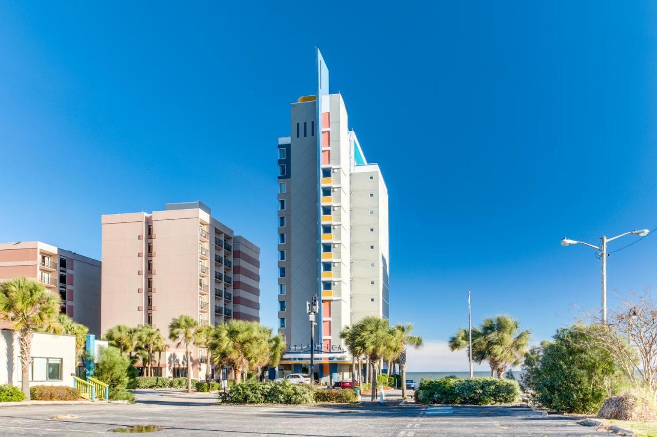 Hosteeva Atlantica Beachfront Condo Amazing Ocean Views شاطئ ميرتل المظهر الخارجي الصورة
